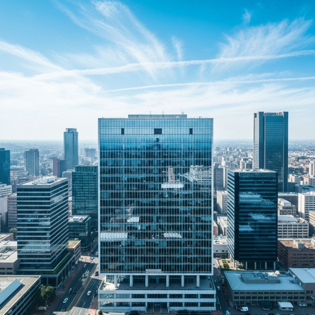 Corporate cityscape